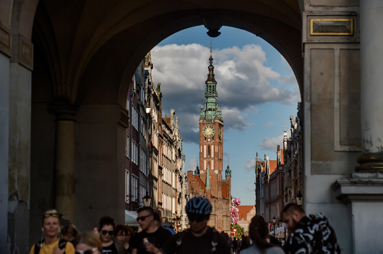 Gdańsk - ulica Długi Targ - Droga Królweska. Fot. Mateusz Ochocki Gdańsk - ulica Długi Targ - Droga Królweska. Fot. Mateusz Ochocki